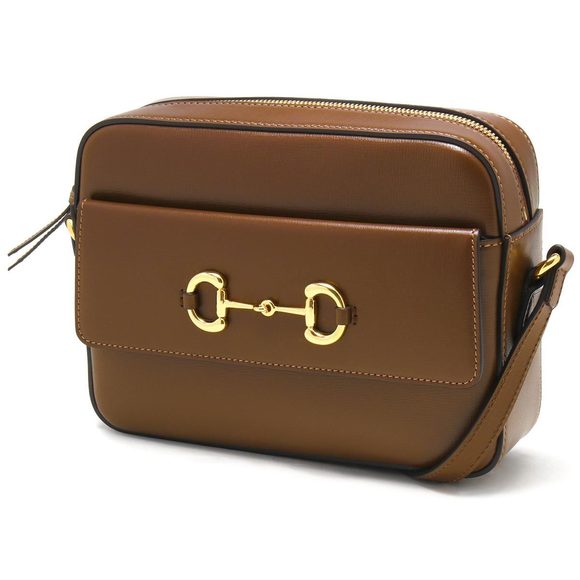 Gucci Shoulder Bag Horsebit 1955 Small Brown - Picture 1 of 6